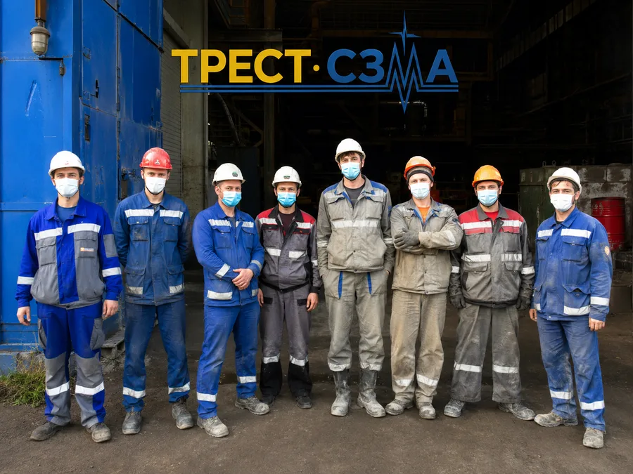 Бригада WORKUP на производстве АО Трест СЗМА
